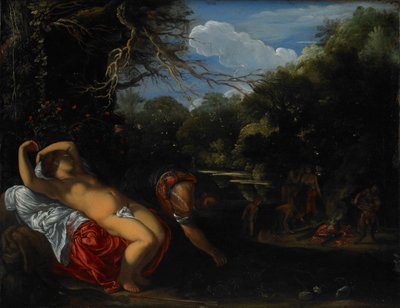 Apollo e Coronis da Adam Elsheimer